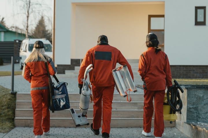 Book your cleaner through an agency